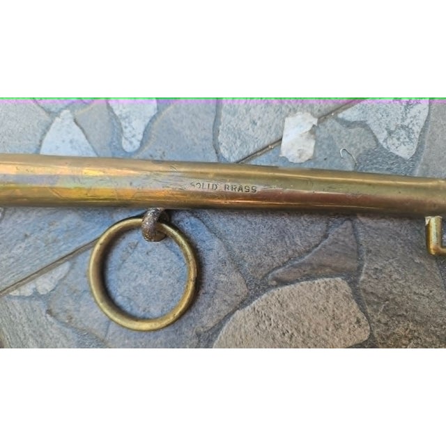 19th-Century Brass Horse Collar, Set of 2 For Sale - Image 5 of 9