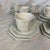 Farmhouse 1980s Johnson Brothers Heritage White Octagonal Ironstone Cup, Saucer and Plate, Creamer - Set of 28 PCS For Sale - Image 3 of 7