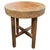 Beautiful shell inlaid side table or pedestal hand made from reclaimed teak wood. Each piece of white shell is carefully...