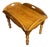 Vintage Mid 20th Century Maple Butler’s Tray Table With Folding Sides For Sale
