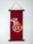The guardian of the threshold. Painted on crimson silk, once. The Guardian's Dance is mounted from a hand-painted Japanese...