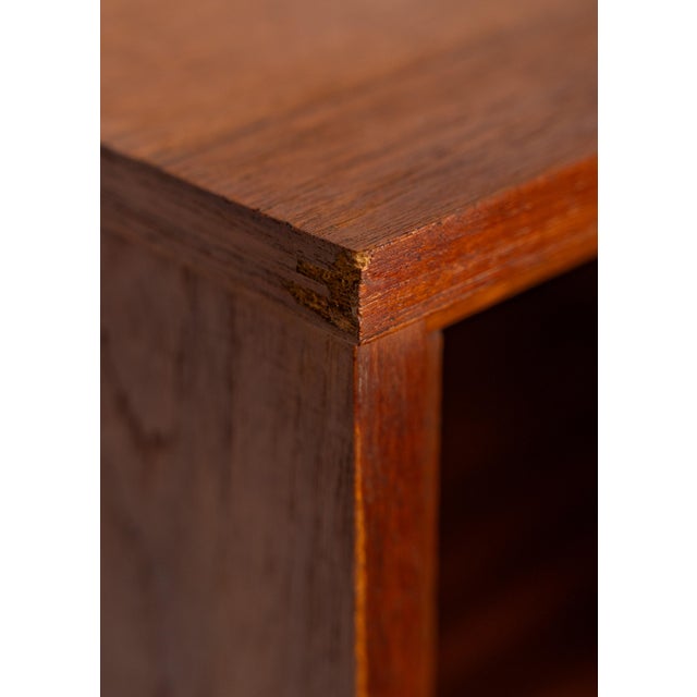 Brown Vintage Floating Bedside Tables, 1960s, Set of 2 For Sale - Image 8 of 10