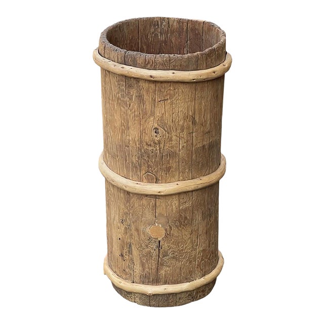 Vintage Wooden Planter For Sale