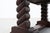 Dark Oak Coffee Table with Spiral‑Turned Trestle Legs, France, 1915 For Sale - Image 4 of 13