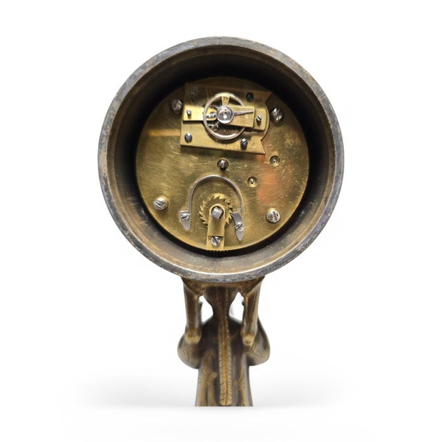 Small Chinese Clock, 1900s For Sale - Image 10 of 13