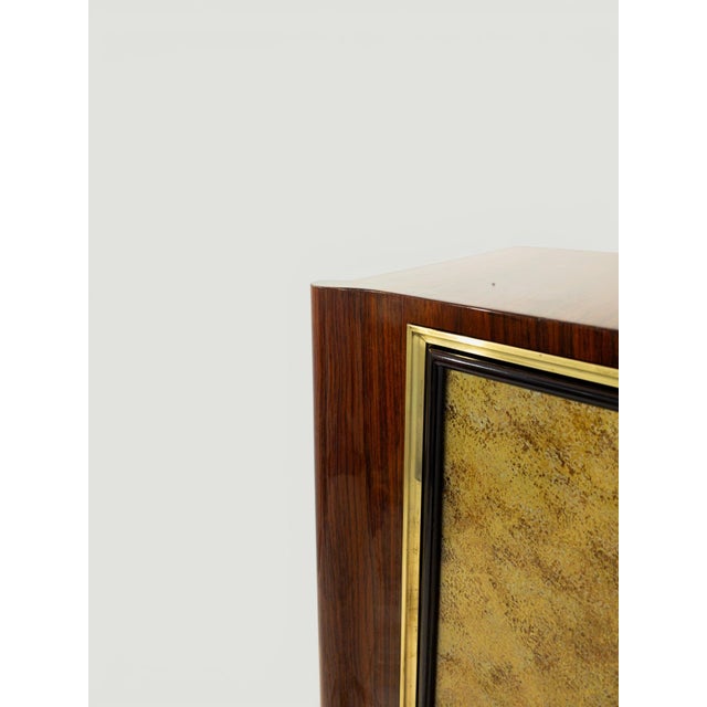 Mid-Century Italian Revolving Cabinet Bar by Vittorio Dassi, 1950s For Sale - Image 6 of 18