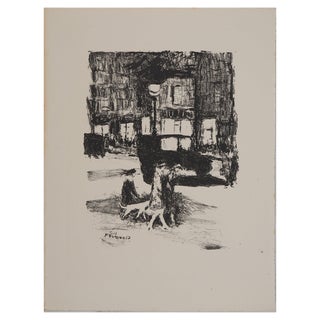 Pierre Bonnard, Paintings of Paris: The Street, Lithograph For Sale