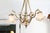 19th Century French Louis XVI Style 19th Century Bronze Three-Light Chandelier with Torch For Sale - Image 4 of 11