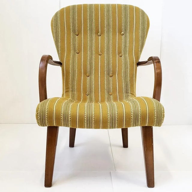 Set of Danish Armchairs in the Style of Philip Arctander, 1940s For Sale - Image 3 of 13