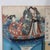 Antique Japanese Wood Block Print “The Floating Bridge Of Dreams” Signed By Utagawa Kuniyoshi 19thC Measures - 16" x 12...