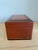 Mid 20th Century Mid 20th Century Red Leather Humidor Box For Sale - Image 5 of 8