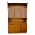 Drexel Declaration Walnut and Cane Cabinet For Sale