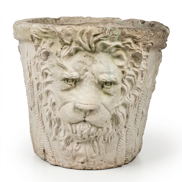 Bring timeless European garden elegance to your home or landscape with this exceptional pair of rare monumental cast stone...