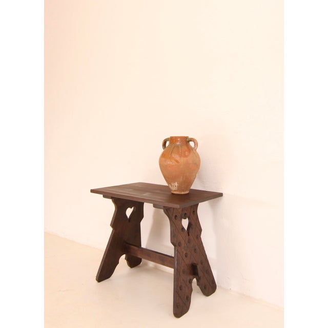 Spanish Side Table, 1970s For Sale - Image 6 of 18