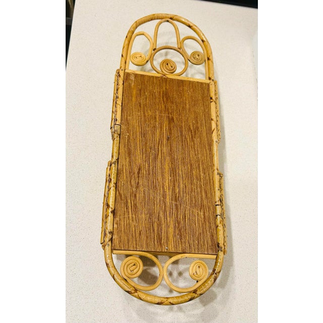 1970s Bamboo and Rattan Hanging Letter Hold For Sale In Boston - Image 6 of 6