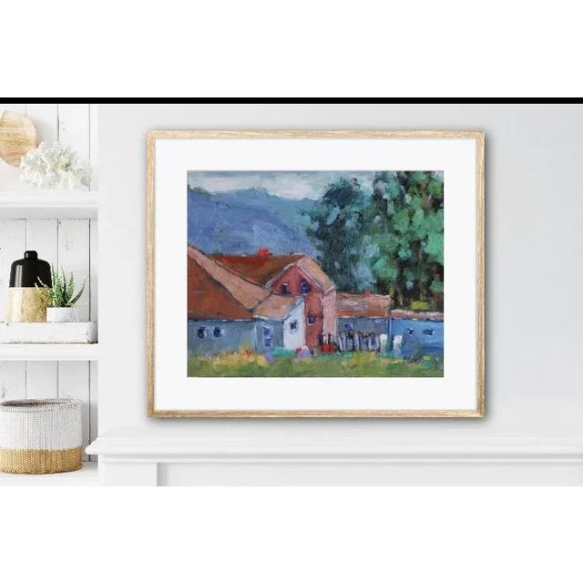 Contemporary Impressionist Landscape, Fort Bragg California For Sale - Image 11 of 12