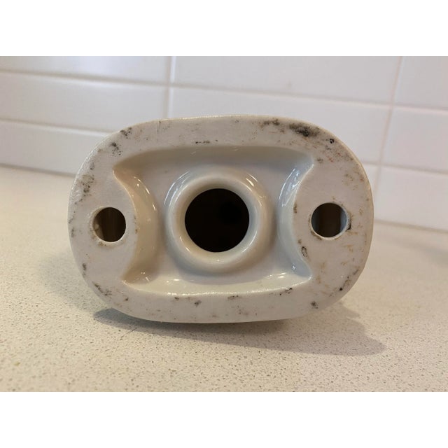 Ceramic 19th Century Porcelain Figurines - Set of 2 For Sale - Image 7 of 10