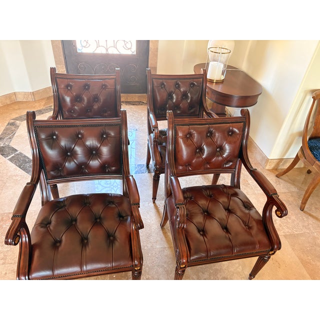 Brown Theodore Alexander Northcote Accent Chairs For Sale - Image 8 of 15