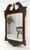Fine Flame Mahogany Chippendale Style Wall Mirror by Drexel MINT For Sale - Image 9 of 11