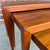 Severin Hansen Jr. Danish Modern Teak Nesting Tables for Haslev, Set of 3 For Sale - Image 9 of 12