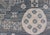 Textile Modern Khotan Rug With Circular Medallions in Shades of Steel Blue & Off White 10'6 X 16'3 For Sale - Image 7 of 11