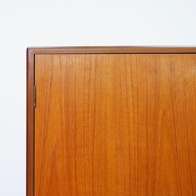 Wood Mid Century Triple Armoire by Vb Wilkins for G Plan For Sale - Image 7 of 9