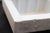 Traditional Vintage Recessed Fairfacts Co. White Ceramic Bathtub Soap Dish For Sale - Image 3 of 9