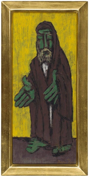 Ben-Zion Weinman, Modernist Rabbi Judaica Bold Color "School of 10"