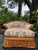 A fabulous vintage rattan chaise lounge with all the sculptural appeal of Palm Springs glamour and relaxed coastal living....