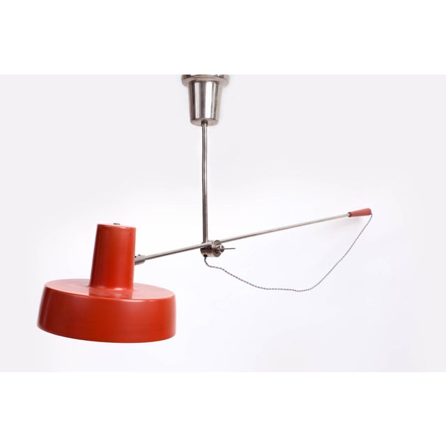 1950s Mid Century Modern Swing Arm Ceiling Light Chairish