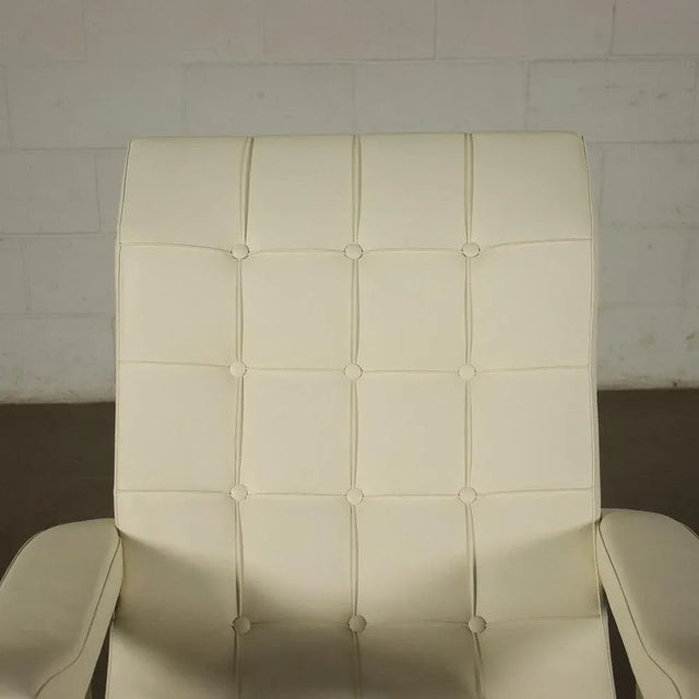 Armchair in Foam Leatherette and Metal, Italy, 1960s For Sale - Image 6 of 13