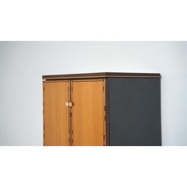 Wood Cabinet attributed to Afra and Tobia Scarpa, Italy For Sale - Image 4 of 11