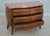 French Vintage French Louis XV Style Bombe Marble Top Commode Chest For Sale - Image 3 of 18