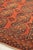 Ersari Burnt Orange, Copper, Rust, Camel & Indigo Square Rug - 8.7 x 9.2 For Sale - Image 11 of 13