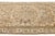 Vintage Hand-Knotted Neutral Medallion Area Rug in Warm Camel, Ivory & Slate Blue For Sale - Image 4 of 10
