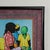 Pearson Vintage Jamaican Folk Art Painting of a Market With Figures and Fruit by C. Pearson For Sale - Image 4 of 10