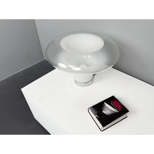 Lesbo Table Lamp by Angelo Mangiarotti for Artemide, Italy, 1960s For Sale - Image 6 of 9
