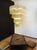 Vintage Murano Glass Tiered Chandelier with 78 Glasses in Light Amber, 1990s For Sale - Image 4 of 18