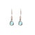 Tiffany & Co. Soleste 3 Ct Aquamarine and Diamond Drop Earrings For Sale In Los Angeles - Image 6 of 7