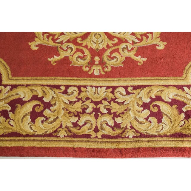 Textile Large Vintage Handwoven Spanish Rug, 1950s For Sale - Image 7 of 14