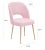2020s Swell Blush Velvet Chair For Sale - Image 5 of 7