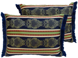 Boho-Chic Moroccan Pillows - a Pair