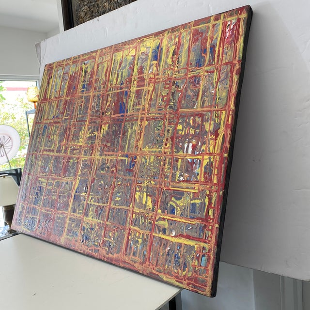 Late 20th Century Abstract Expressionist Painting | Chairish