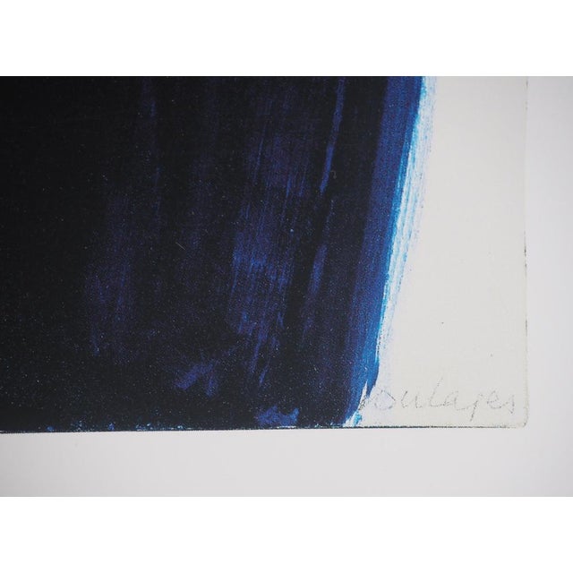 Peinture 3 Juin 1967 Poster after Pierre Soulages For Sale - Image 6 of 7