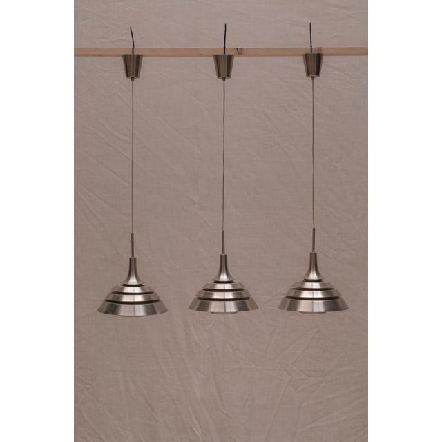 Vintage Pendant Lamps, 1960s, Set of 3 For Sale - Image 4 of 11