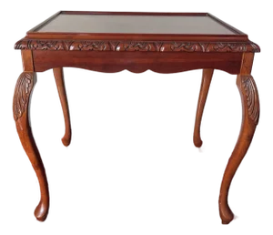 Vintage Bombay French Provincial Style Rectangular Accent, Side Table