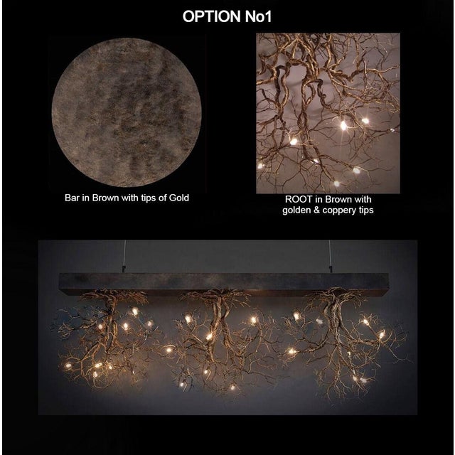 Linear Pendant Light by Frankie Cesare For Sale - Image 6 of 10