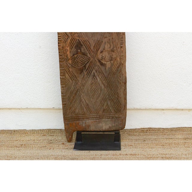 Early 20th Century 19th Century Cowrie Motif African Door For Sale - Image 5 of 8
