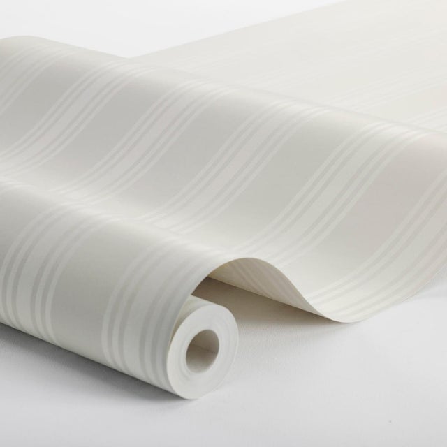 Inspired by a historic Swedish estate, Boråstapeter Gunnebo offers an elevated take on the classic stripe, with a matte...