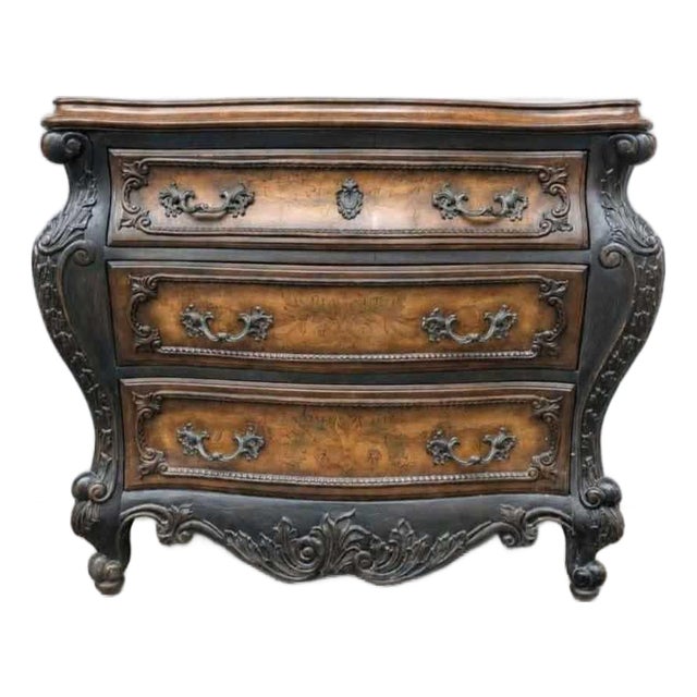 Vintage Pulaski Furniture Bombe Chest | French Provincial For Sale